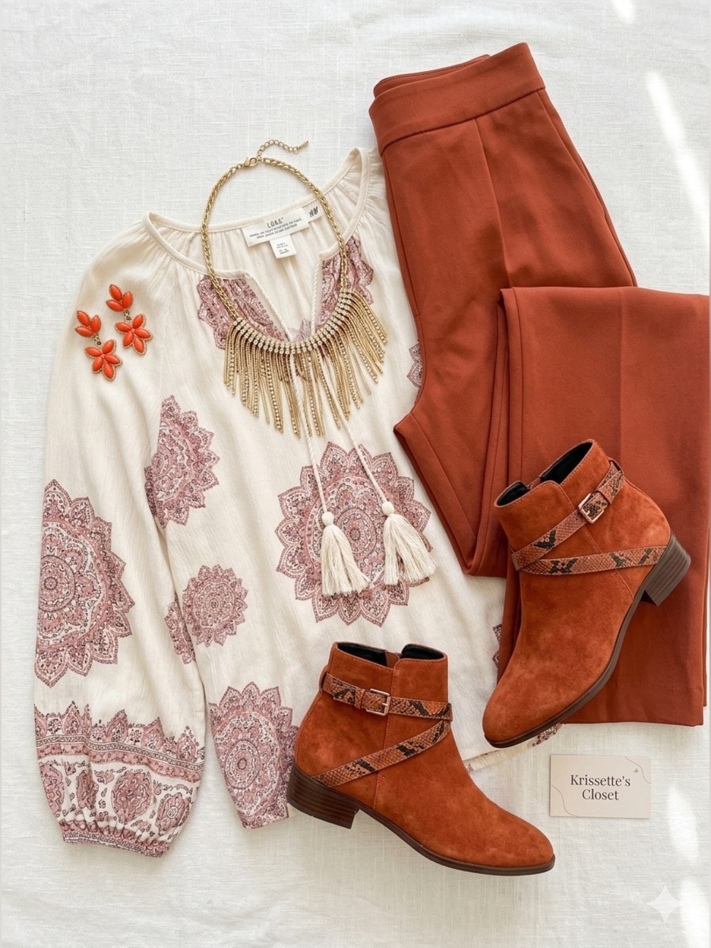 Krissette's Closet Boho Trend Piece [Color/Pattern] Casual Beach to Evening